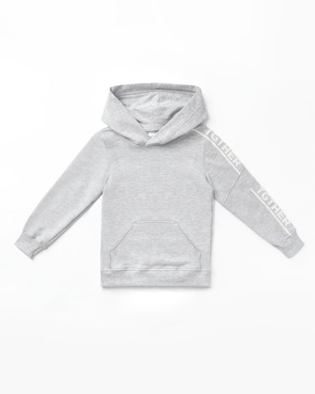 TGTHER HOODIE KIDS GRAU 110/116