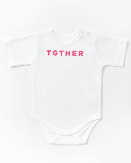 TGTHER BABY BODY WEISS PINK