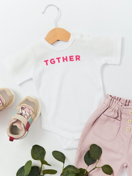 TGTHER BABY BODY WEISS PINK 62