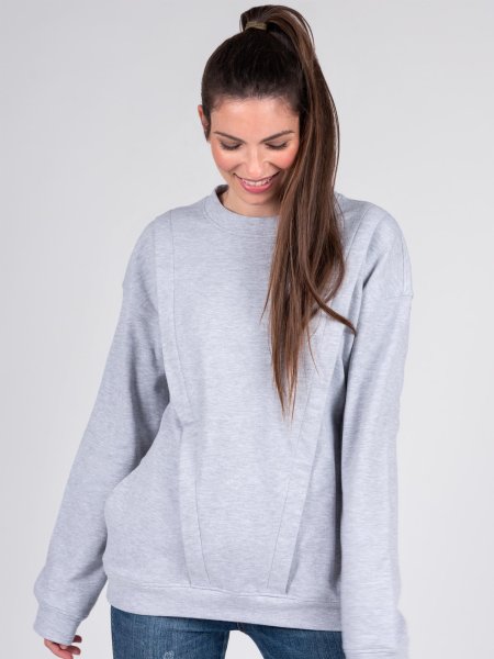 STILLPULLOVER ISSY GRAU