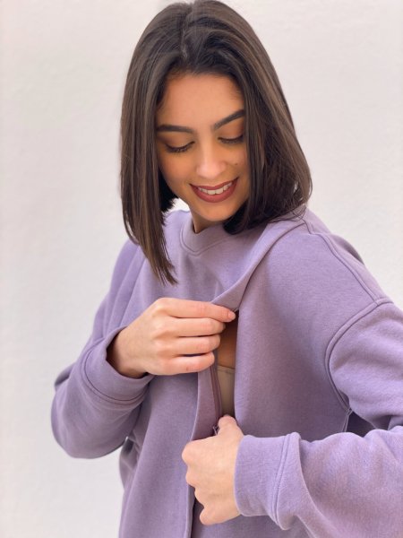 STILLPULLOVER ISSY PURPLE L