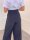 HIGH-WAIST-HOSE NAVY M