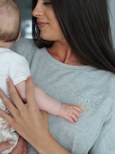 STILLSHIRT MOTHER LOVE GRAU