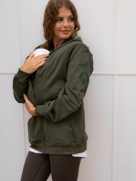 TGTHER ZIPPER KHAKI