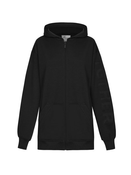 TGTHER ZIPPER SCHWARZ L