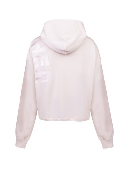 TGTHER CROPPED HOODIE POWDER