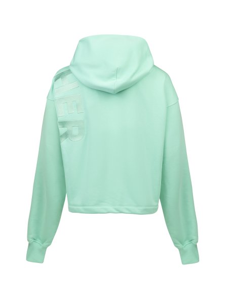 TGTHER CROPPED HOODIE PEPPERMINT L