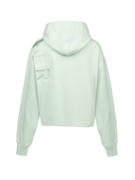 TGTHER CROPPED HOODIE DUSTY MINT L