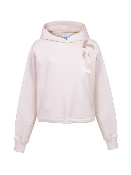 TGTHER CROPPED HOODIE POWDER M