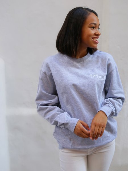 TGTHER SWEATER COSY GRAU