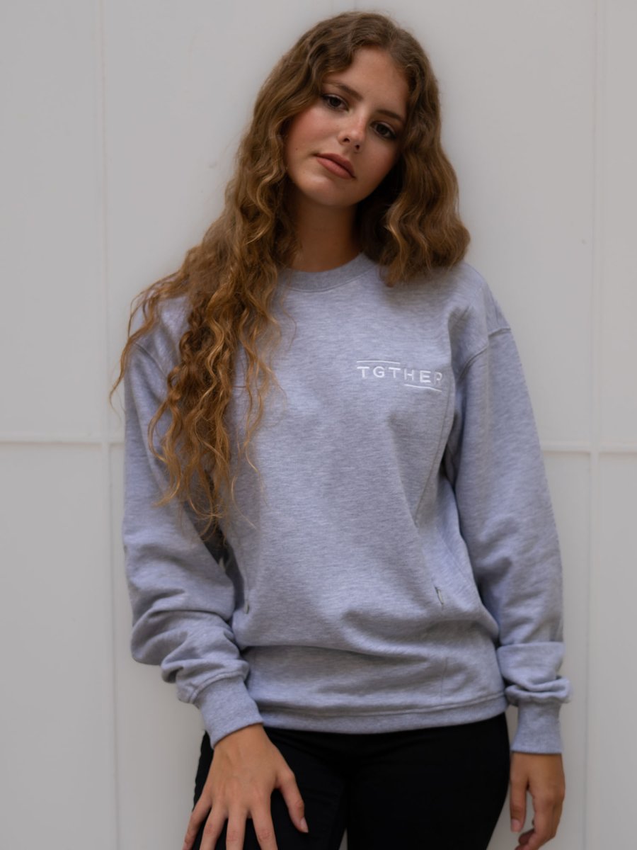 STILLPULLOVER TGTHER COSY GRAU S