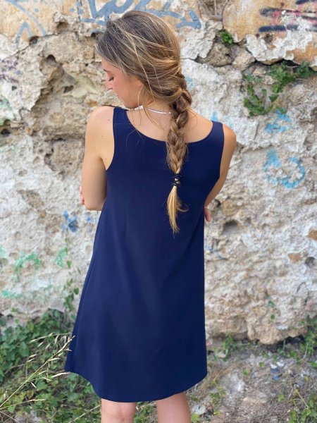 UNTERKLEID BLAU - MIDI XS