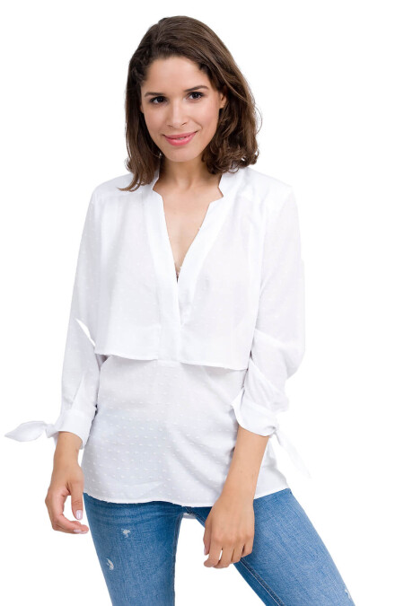 STILL-BLUSE KIKI WEISS L